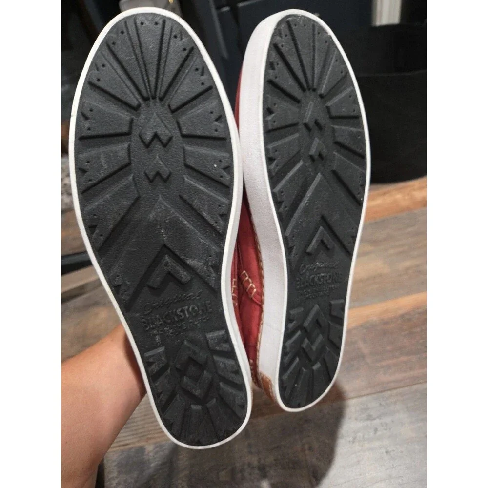 Maroon Blackstone Men's Slip on Walking Shoe NWOB Size 12-13